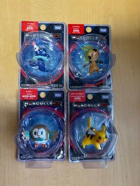Pokemon Monocle Ex Takara Tomy Lot of 4 Sealed